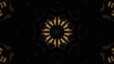 Gelecekçi Siberpunk VJ Döngü Neon Tüneli Girdabı ve Arıza Parçacıkları