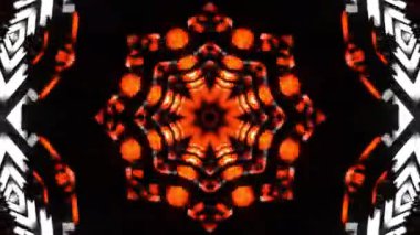 Gelecekçi Siberpunk VJ Döngü Neon Tüneli Girdabı ve Arıza Parçacıkları