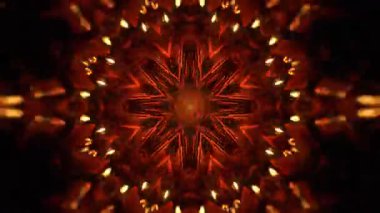 Gelecekçi Siberpunk VJ Döngü Neon Tüneli Girdabı ve Arıza Parçacıkları