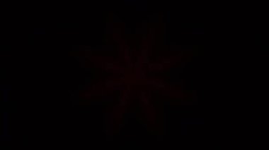 Gelecekçi Siberpunk VJ Döngü Neon Tüneli Girdabı ve Arıza Parçacıkları