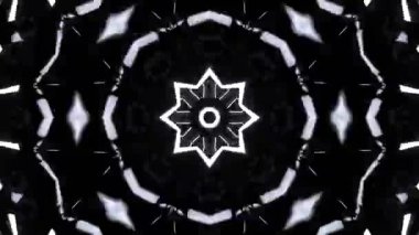 Gelecekçi Siberpunk VJ Döngü Neon Tüneli Girdabı ve Arıza Parçacıkları