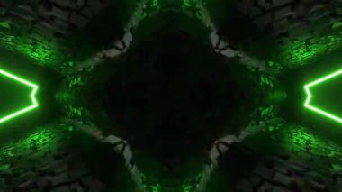 Tünel Vj Döngü Arkaplanı 