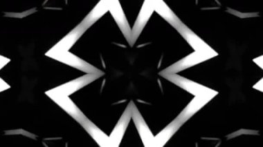 Gelecekçi Siberpunk VJ Döngü Neon Tüneli Girdabı ve Arıza Parçacıkları