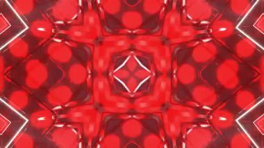 Gelecekçi Siberpunk VJ Döngü Neon Tüneli Girdabı ve Arıza Parçacıkları