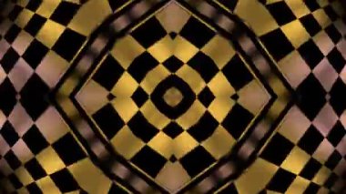 Gelecekçi Siberpunk VJ Döngü Neon Tüneli Girdabı ve Arıza Parçacıkları