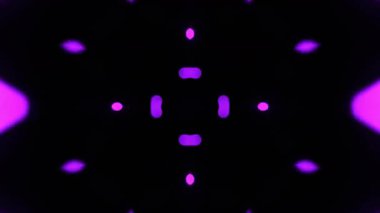 Gelecekçi Siberpunk VJ Döngü Neon Tüneli Girdabı ve Arıza Parçacıkları