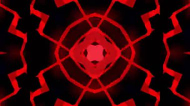 Gelecekçi Siberpunk VJ Döngü Neon Tüneli Girdabı ve Arıza Parçacıkları