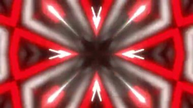 Gelecekçi Siberpunk VJ Döngü Neon Tüneli Girdabı ve Arıza Parçacıkları