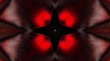 Gelecekçi Siberpunk VJ Döngü Neon Tüneli Girdabı ve Arıza Parçacıkları