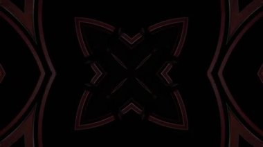 Gelecekçi Siberpunk VJ Döngü Neon Tüneli Girdabı ve Arıza Parçacıkları