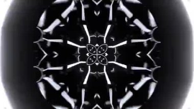 Gelecekçi Siberpunk VJ Döngü Neon Tüneli Girdabı ve Arıza Parçacıkları