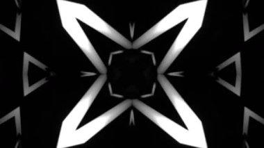 Gelecekçi Siberpunk VJ Döngü Neon Tüneli Girdabı ve Arıza Parçacıkları