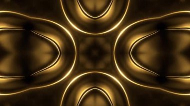 Gelecekçi Siberpunk VJ Döngü Neon Tüneli 