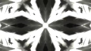 Gelecekçi Siberpunk VJ Döngü Neon Tüneli 