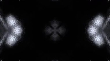 Gelecekçi Siberpunk VJ Döngü Neon Tüneli 