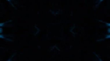 Gelecekçi Siberpunk VJ Döngü Neon Tüneli 