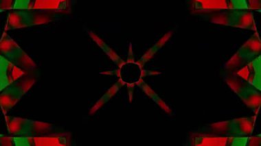 Gelecekçi Siberpunk VJ Döngü Neon Tüneli 