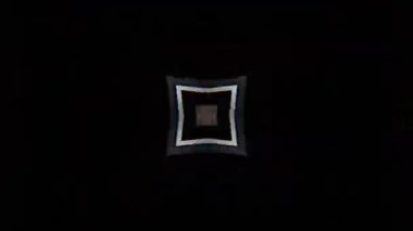 Gelecekçi Siberpunk VJ Döngü Neon Tüneli 