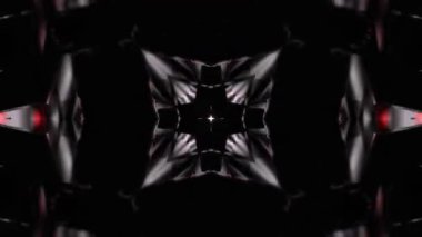 Gelecekçi Siberpunk VJ Döngü Neon Tüneli Girdabı ve Arıza Parçacıkları