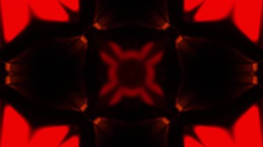 Gelecekçi Siberpunk VJ Döngü Neon Tüneli Girdabı ve Arıza Parçacıkları