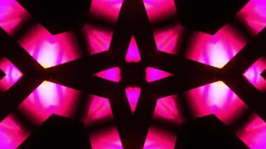 Gelecekçi Siberpunk VJ Döngü Neon Tüneli Girdabı ve Arıza Parçacıkları