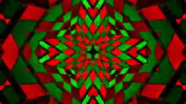 Gelecekçi Siberpunk VJ Döngü Neon Tüneli Girdabı ve Arıza Parçacıkları