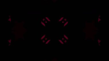 Gelecekçi Siberpunk VJ Döngü Neon Tüneli Girdabı ve Arıza Parçacıkları