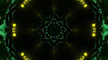 Kusursuz VJ Model Arkaplanı