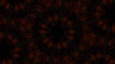 Işık efektli soyut fraktal arkaplan