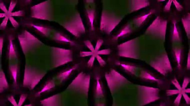 Işık efektli soyut fraktal arkaplan