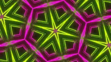 Işık efektli soyut fraktal arkaplan