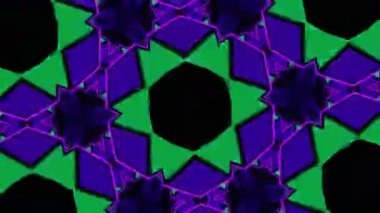 Işık efektli soyut fraktal arkaplan