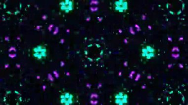 Işık efektli soyut fraktal arkaplan