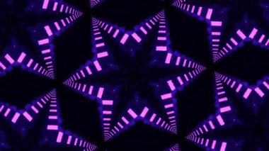 Işık efektli soyut fraktal arkaplan