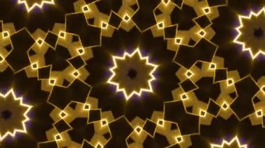 Işık efektli soyut fraktal arkaplan