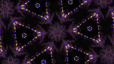 Işık efektli soyut fraktal arkaplan