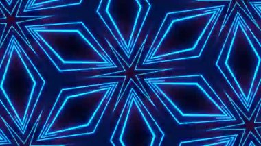 Işık efektli soyut fraktal arkaplan