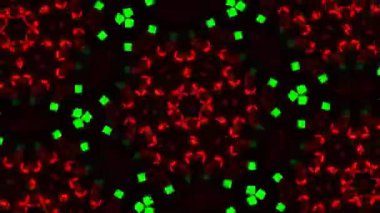 Işık efektli soyut fraktal arkaplan