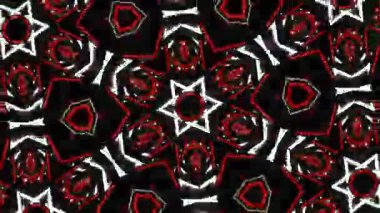 Işık efektli soyut fraktal arkaplan