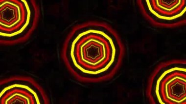 Işık efektli soyut fraktal arkaplan