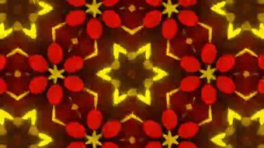 Işık efektli soyut fraktal arkaplan