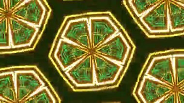 Işık efektli soyut fraktal arkaplan