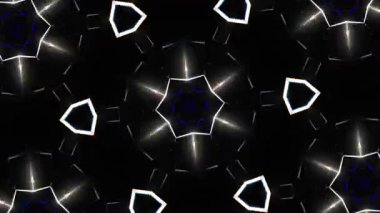 Işık efektli soyut fraktal arkaplan