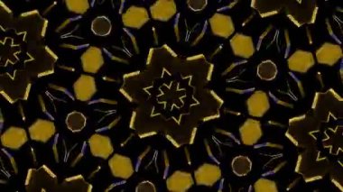 Işık efektli soyut fraktal arkaplan