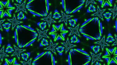 Işık efektli soyut fraktal arkaplan