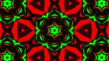 Işık efektli soyut fraktal arkaplan