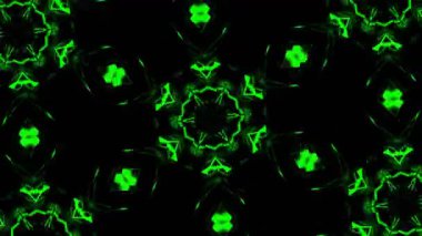 Işık efektli soyut fraktal arkaplan