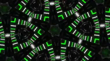 Işık efektli soyut fraktal arkaplan