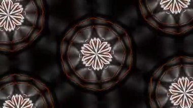 Işık efektli soyut fraktal arkaplan