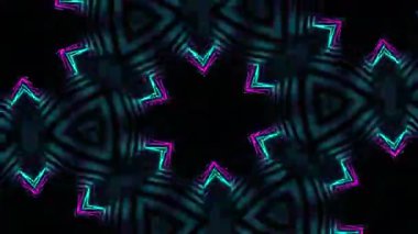 Işık efektli soyut fraktal arkaplan